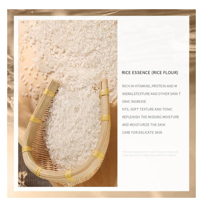 Hyaluronic Acid Rice Raw Pulp Face Serum