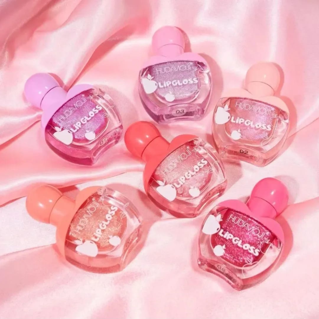 Lip Oil Set – Shades of Pink Gloss Collection ~ Pack Of 6