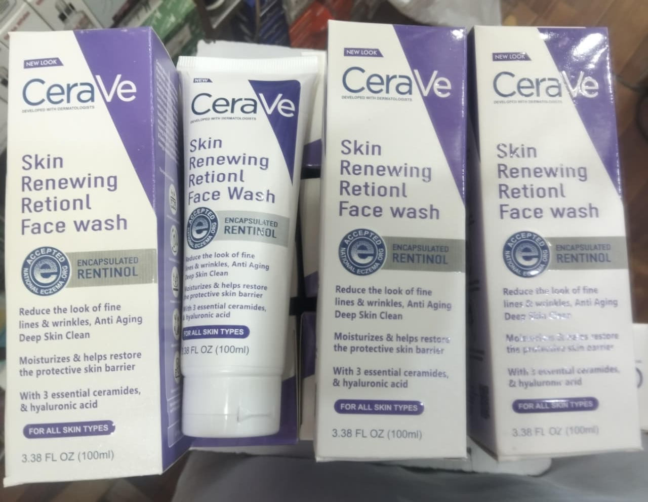 Face Wash – Anti-Aging Cleanser with Ceramides & Hyaluronic Acid