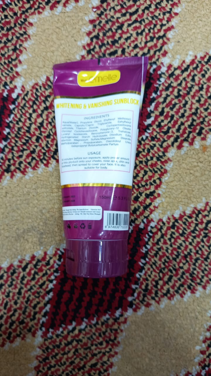 Sunblock SPF 60 Protection for Your Skin