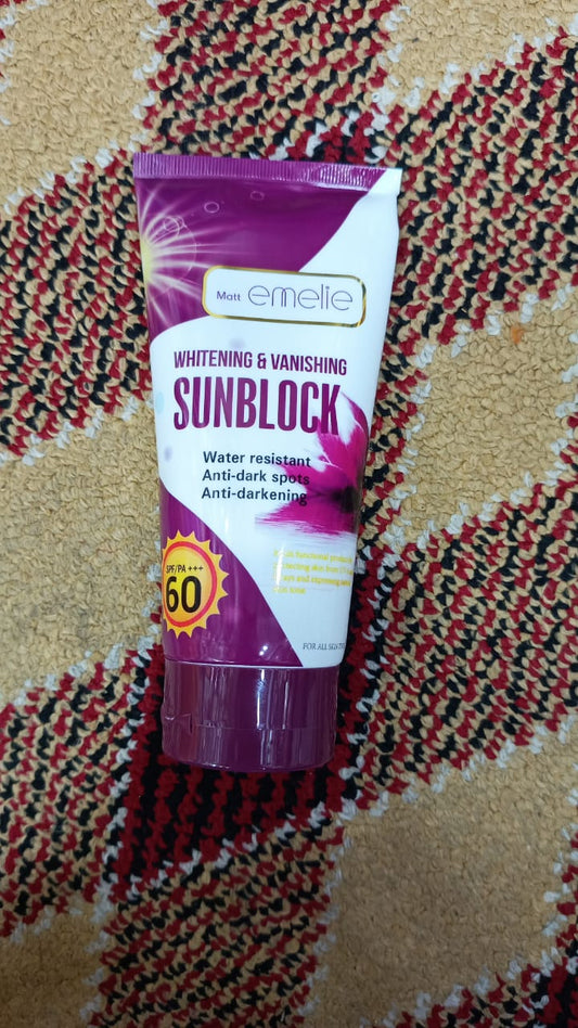 Sunblock SPF 60 Protection for Your Skin