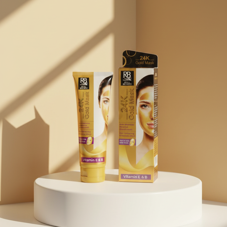 Gold Mask | Hydrating & Brightening Skincare Treatment