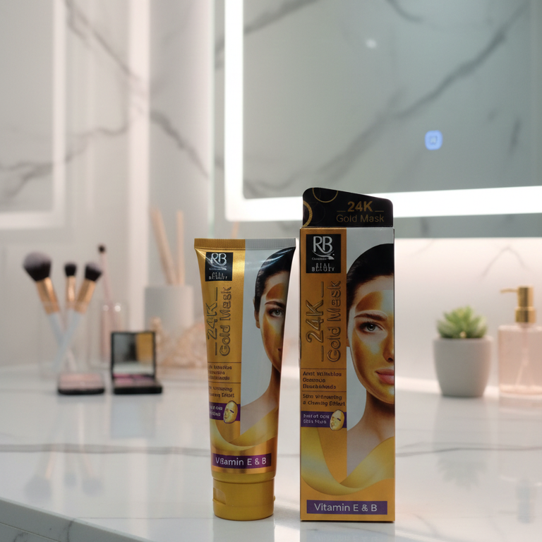 Gold Mask | Hydrating & Brightening Skincare Treatment