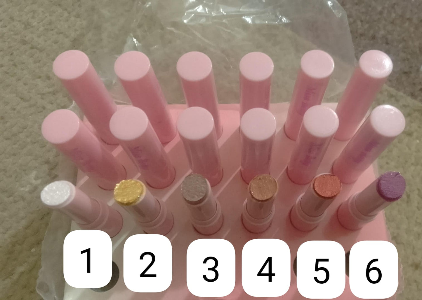 Jelly Highlighter Stick Glitter Eyeshadow, Lip Balm & Face Highlighter