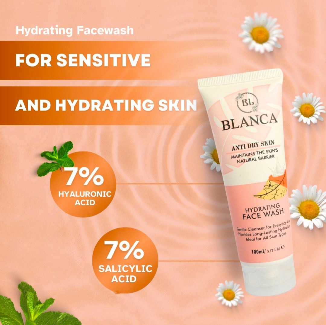 Anti Dry Skin Hydrating Facewash