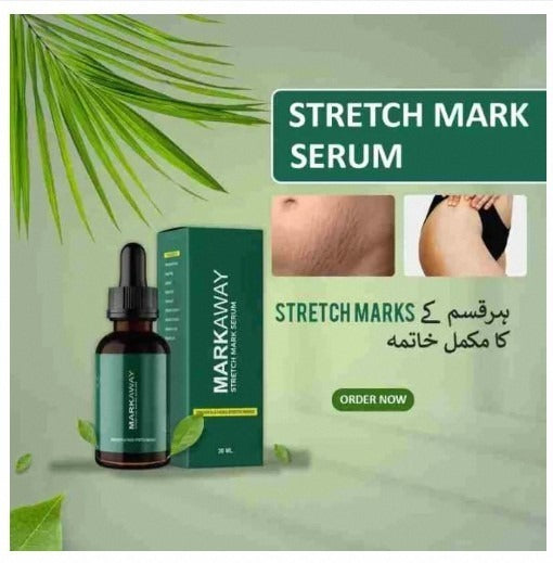 Stretch Mark Serum Herbal Formula for Scars & Skin Elasticity