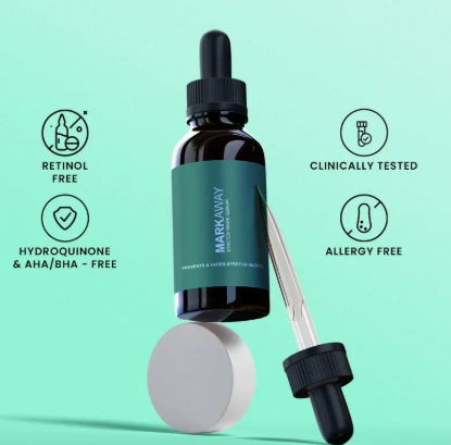 Stretch Mark Serum Herbal Formula for Scars & Skin Elasticity