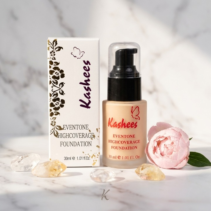 High Coverage Foundation Long Lasting Smooth Finish Makeup