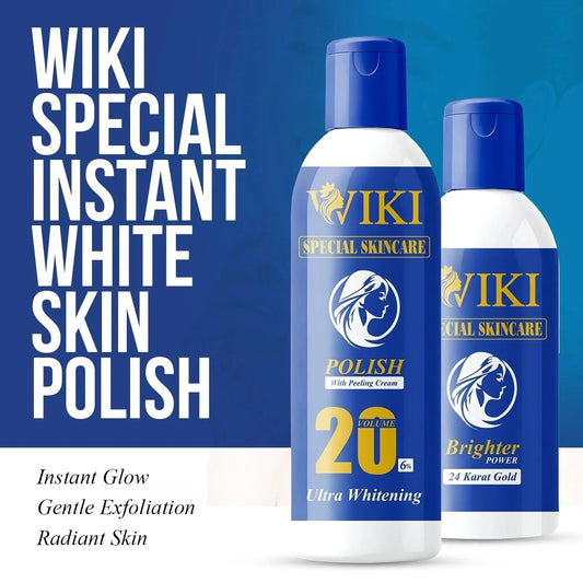 Wiki Skin Polish |  Brightening Face and Body Scrub