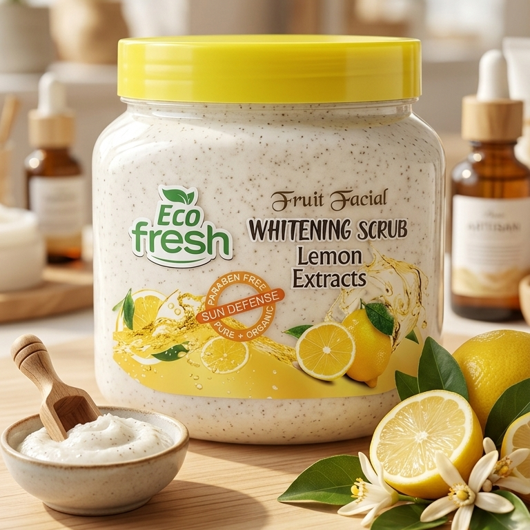 Fresh Whitening |Deep Cleansing |Brightening Face Scrub