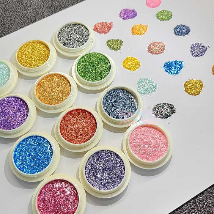 Multicolour High Pigmented Glitter Shimmer Eyeshadow