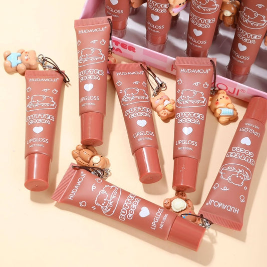 Cocoa Butter High Pigmented Lip Gloss Set – Nude Shades
