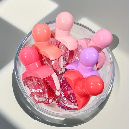 Lip Oil Set – Shades of Pink Gloss Collection ~ Pack Of 6