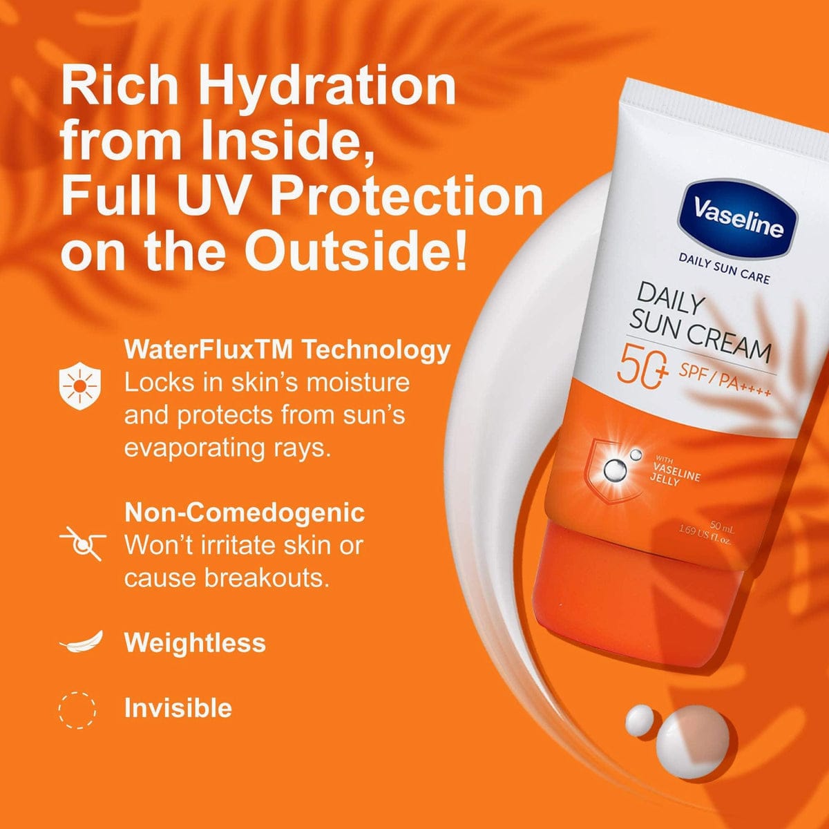 Vaseline Daily Sun Care|  Sunscreen For Face &amp; Body