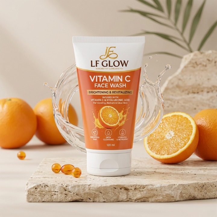 Vitamin C Brightening Face Wash for Glowing Skin