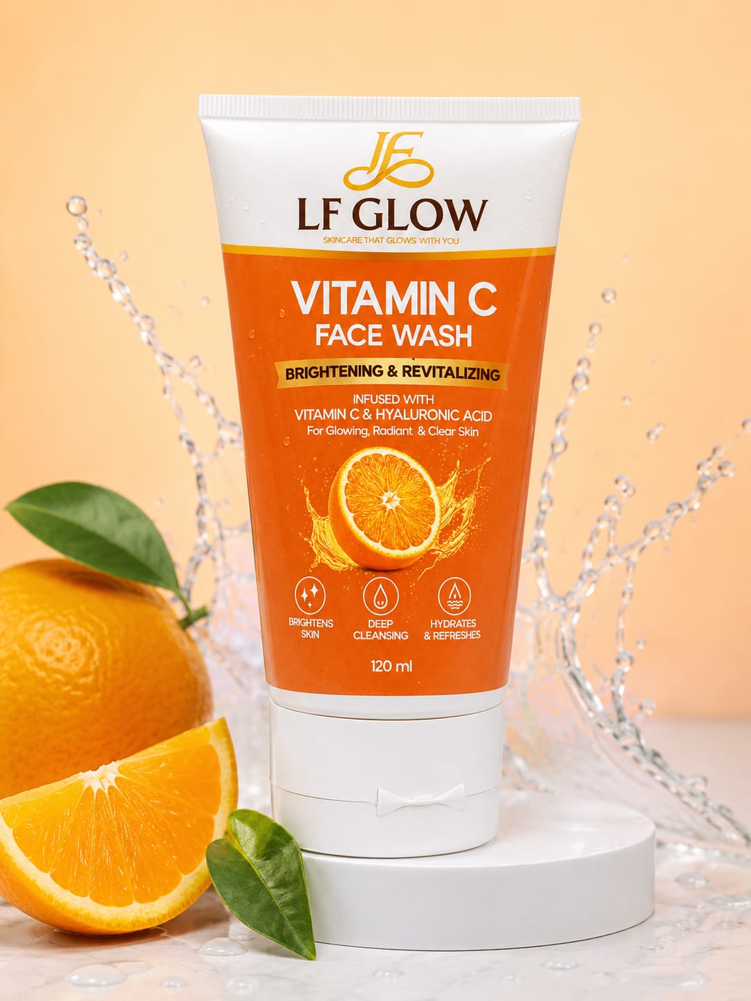 Vitamin C Brightening Face Wash for Glowing Skin