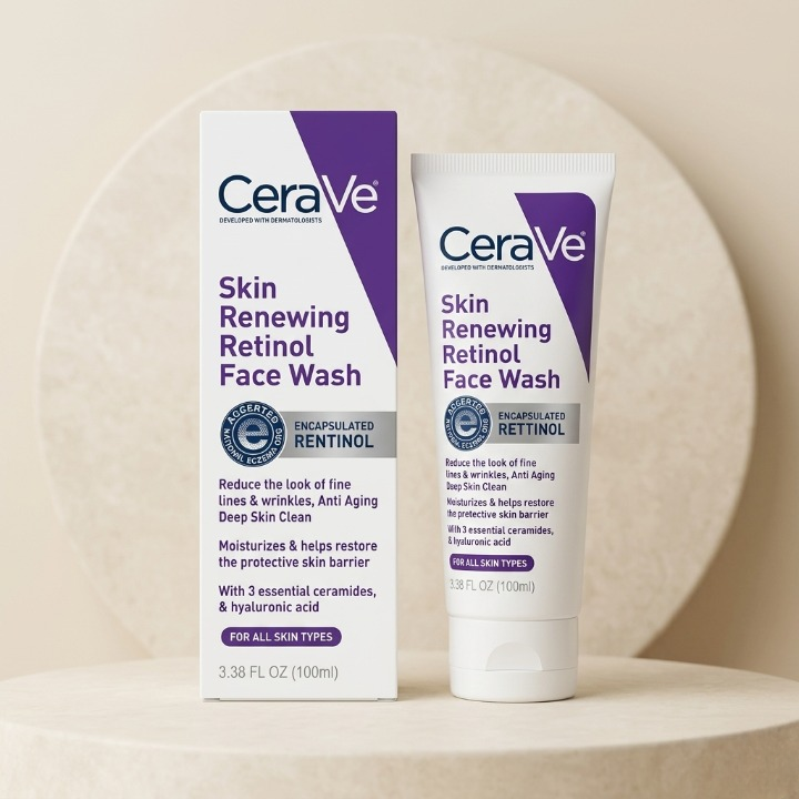Face Wash – Anti-Aging Cleanser with Ceramides & Hyaluronic Acid