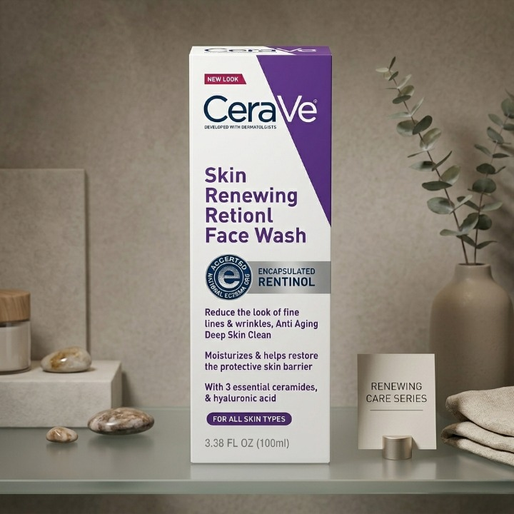 Face Wash – Anti-Aging Cleanser with Ceramides & Hyaluronic Acid